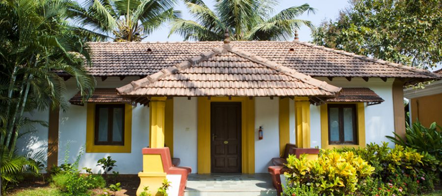 Cottage im goanischen Stil im Devaaya Ayurveda & Nature Cure Centre