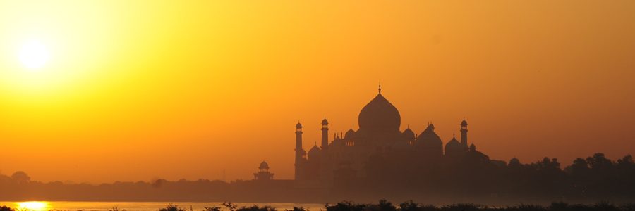 Taj Mahal im Sonnenlicht