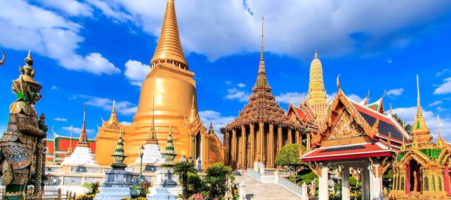 Wat Phra Kaeo Tempel, Bangkok, Rundreisen Thailand